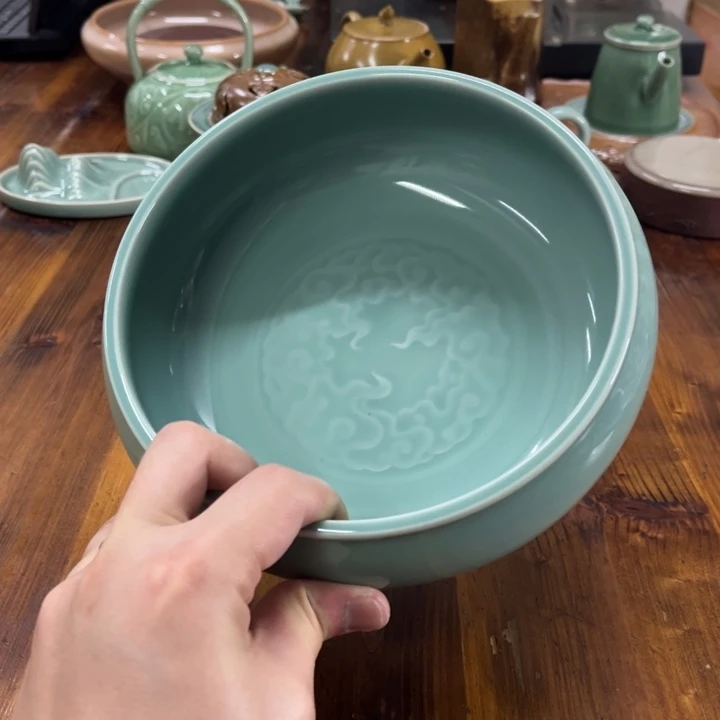 龙泉青瓷茶器微瑕8939