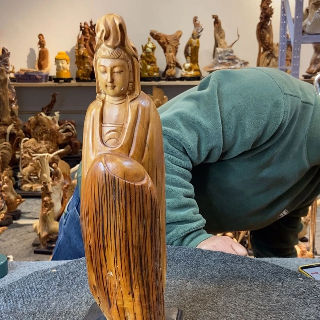 柏木（崖柏）太行崖柏根雕摆件