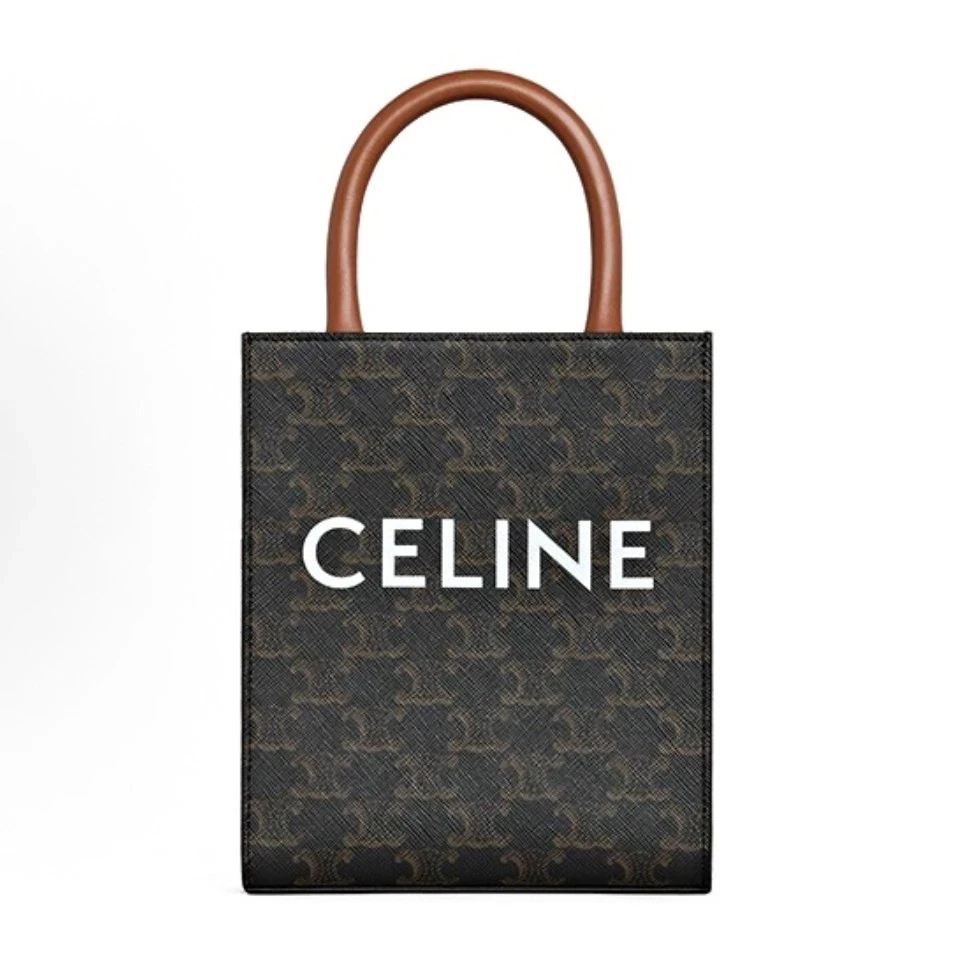 95新 Celine/思琳 赛琳琴谱托特包mini单肩女包二奢16392233
