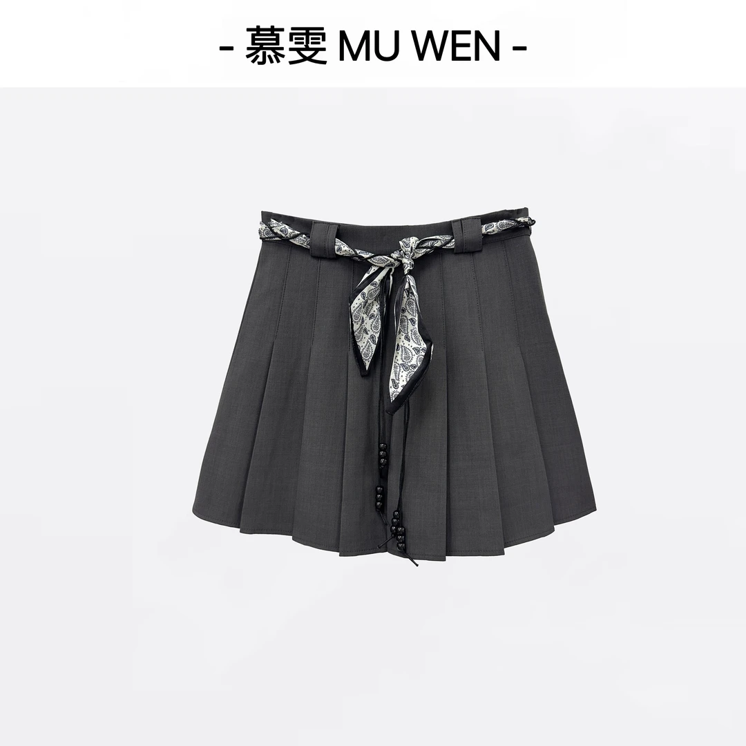 【月光漫游】秋冬新款百褶显瘦防走光裙裤25146256