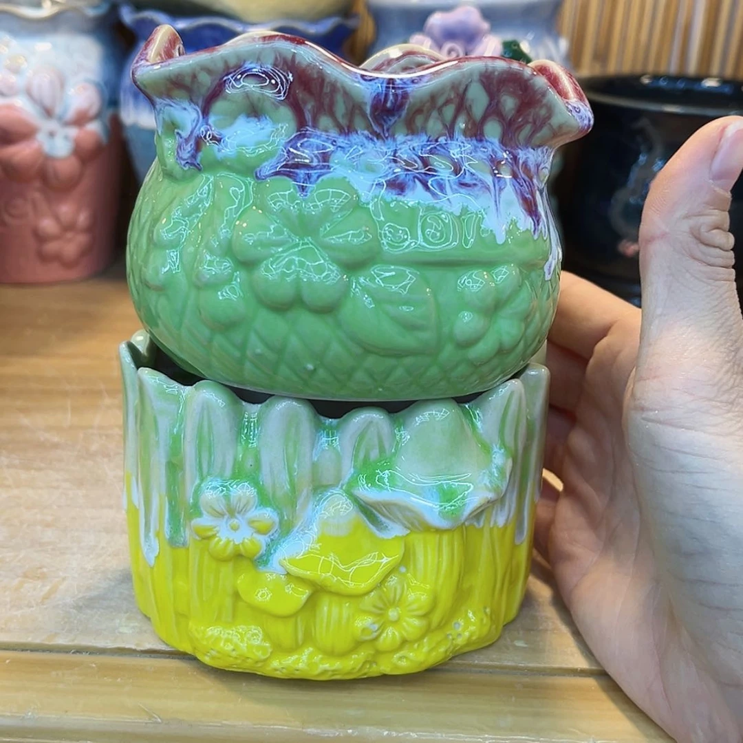 【闪购商品】陶瓷花盆