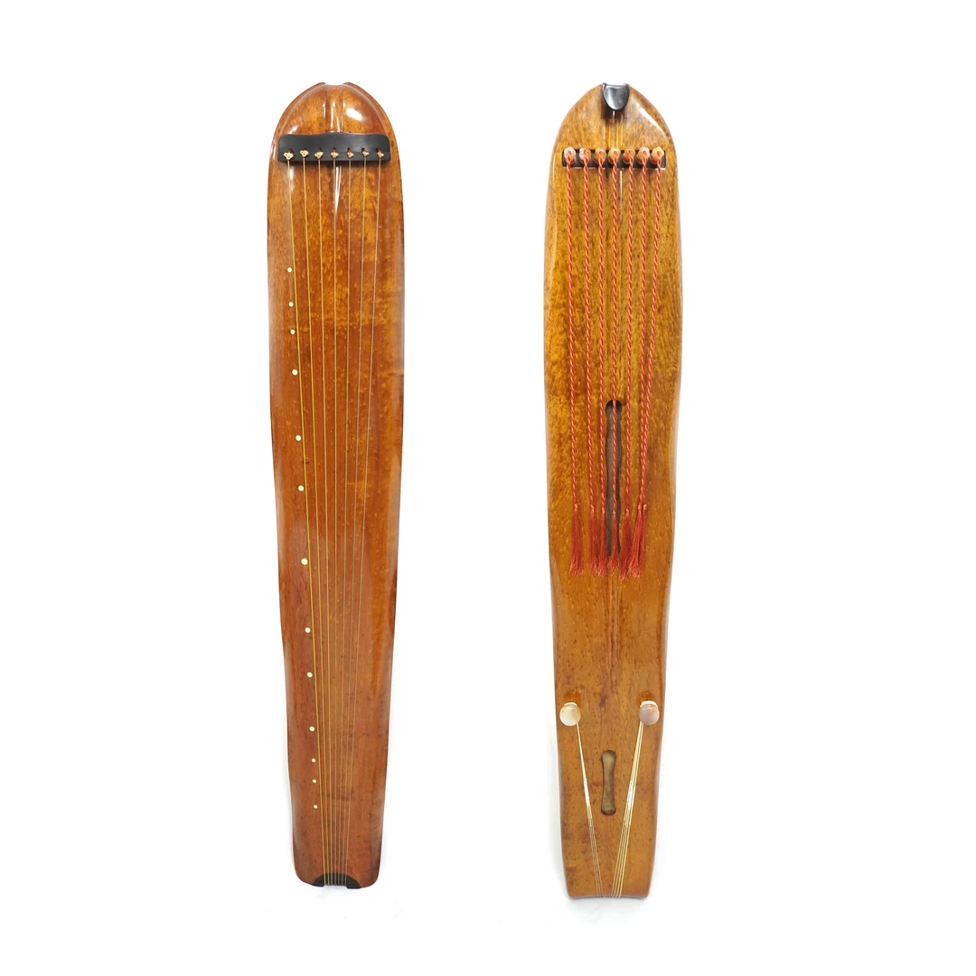 蕉林听雨【单品专拍】金丝楠木玛瑙琴轸收藏级