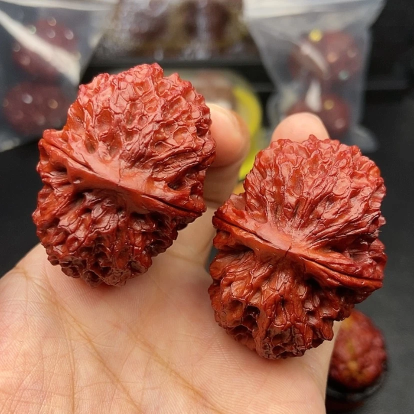【闪购商品】把件文玩核桃45尺太湖石元宝