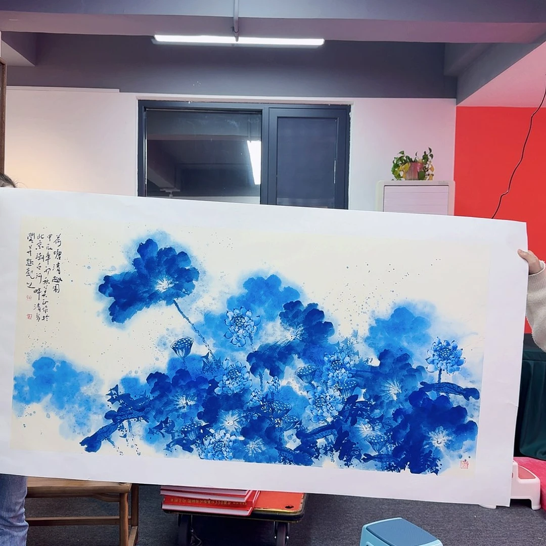 国画多次参加国内外大型画展