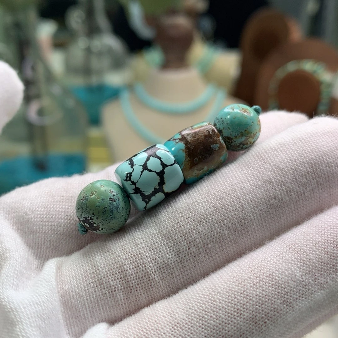 绿松石未镶嵌配饰