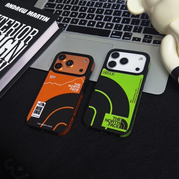 亚克力磨砂潮牌字母适用iphone16/17promax边框高级感时尚手机壳