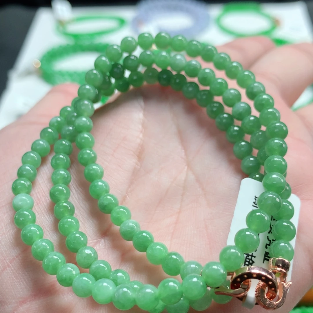 翡翠未镶嵌手链翡翠