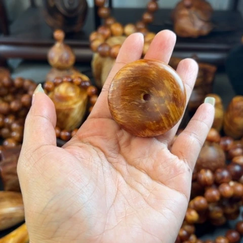 松木（琥珀木）无事牌