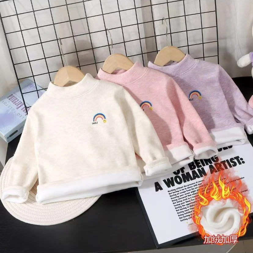 男童秋冬季打底衫款随机发