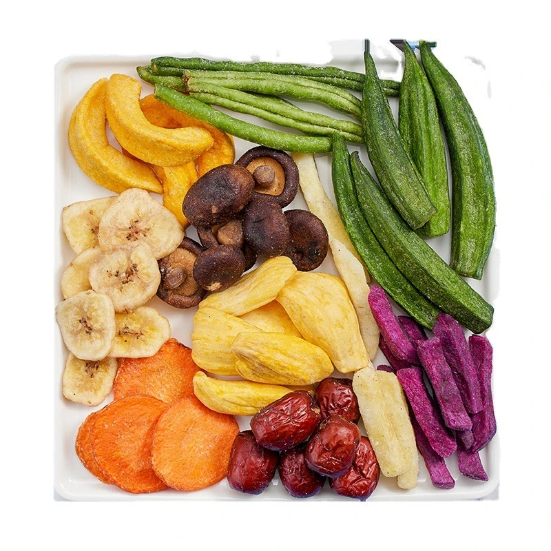 【综合果蔬脆,】草莓芒果香菇秋葵果蔬混合零食冻干混合零食菠萝蜜