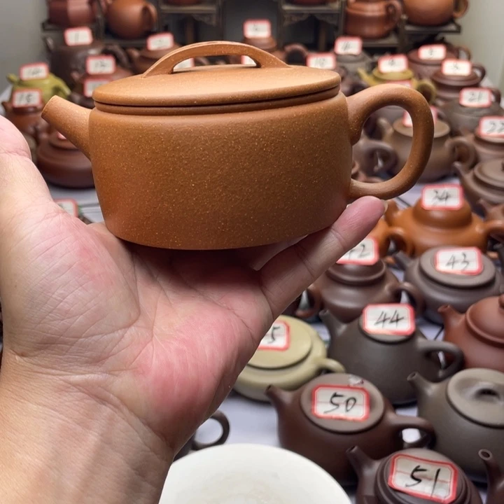 王***爱茶壶紫砂宜兴紫砂半手工