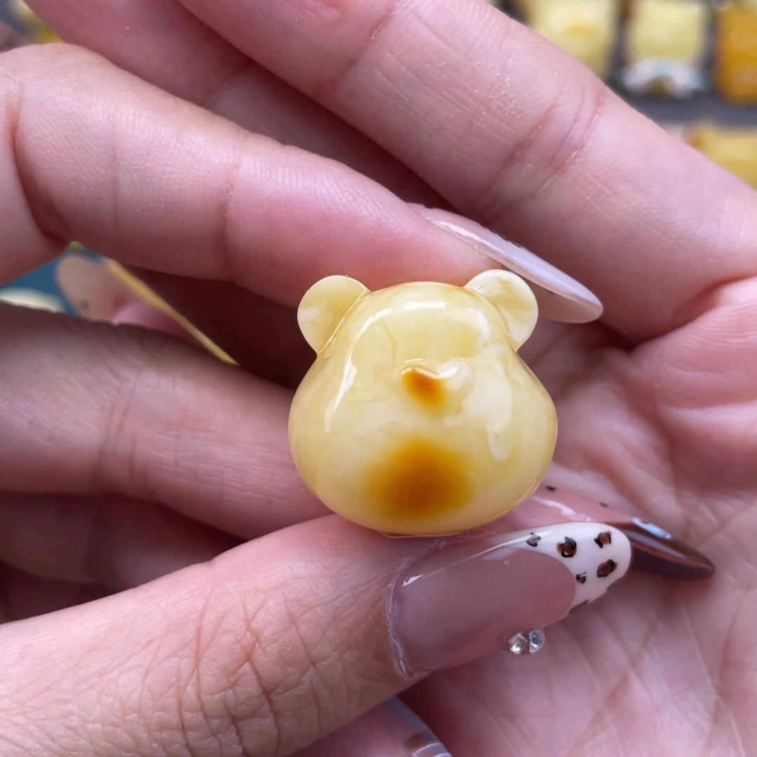 裸石琥珀未镶嵌蜜蜡