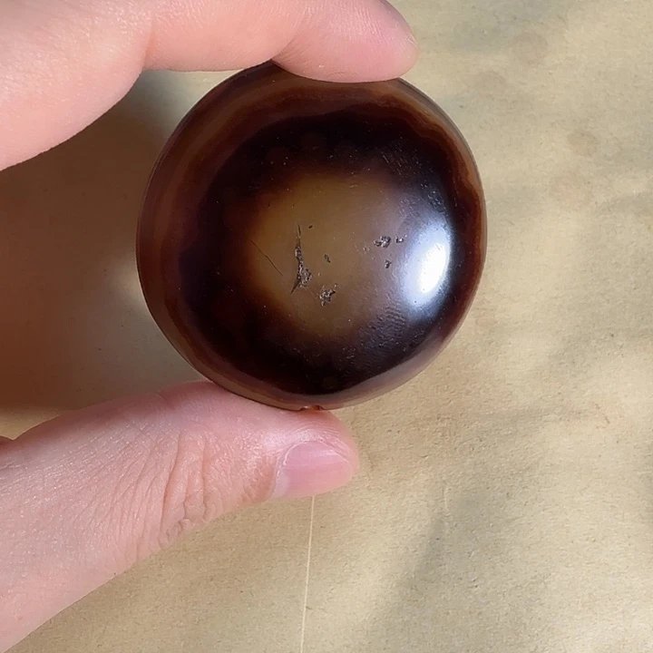 禄***玛瑙/玉髓合金车挂板珠5.0