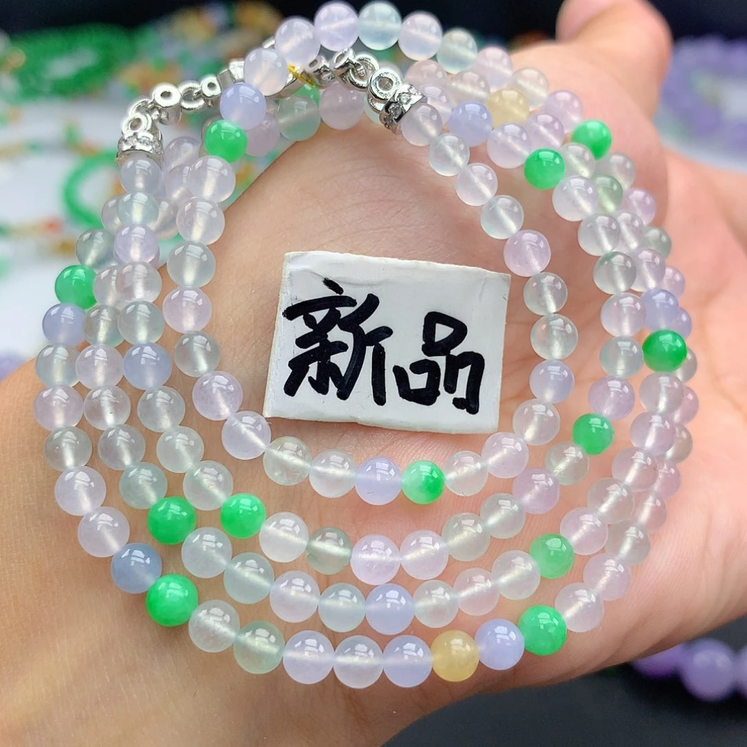 毛衣链未镶嵌翡翠