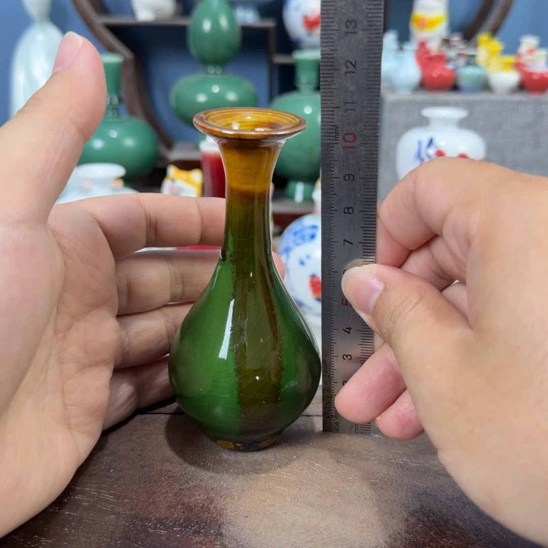 陶瓷手工小花器摆件