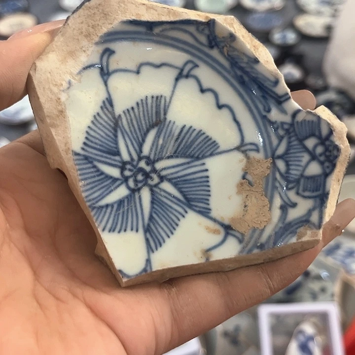 瓷片瓷片茶托喝茶非常不错