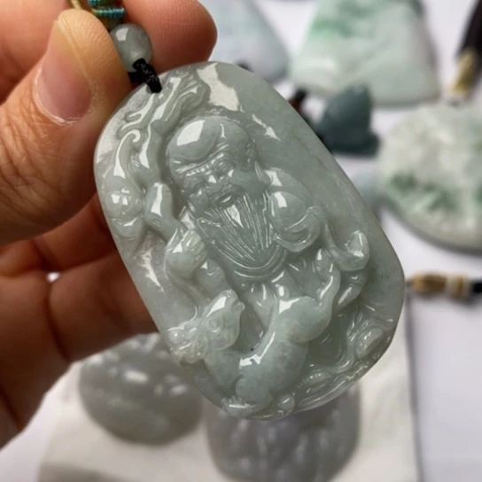 翡翠未镶嵌挂件翡翠