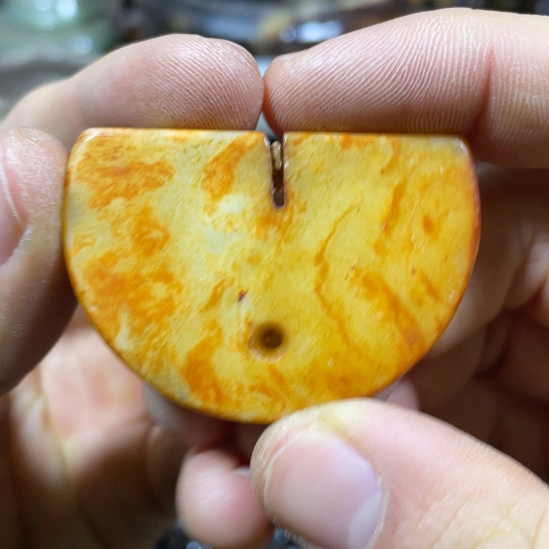 和田玉吊坠(不含链)未镶嵌