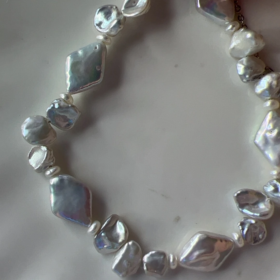 淡水珍珠手绳合金849