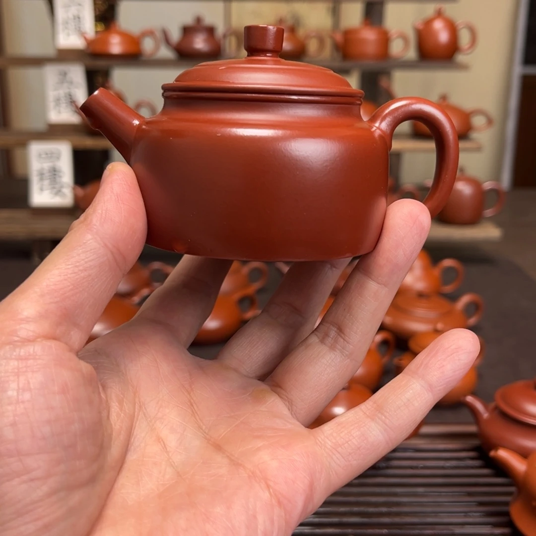 ****长茶壶紫砂德钟145cc