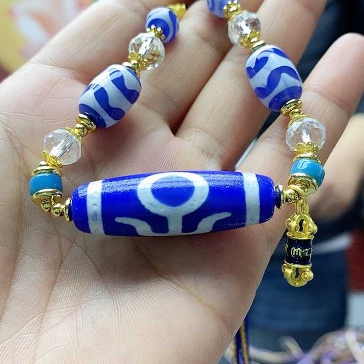 玛瑙/玉髓合金颈饰