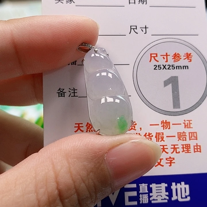 【闪购商品】翡翠颈饰18K金镶嵌李*翡翠