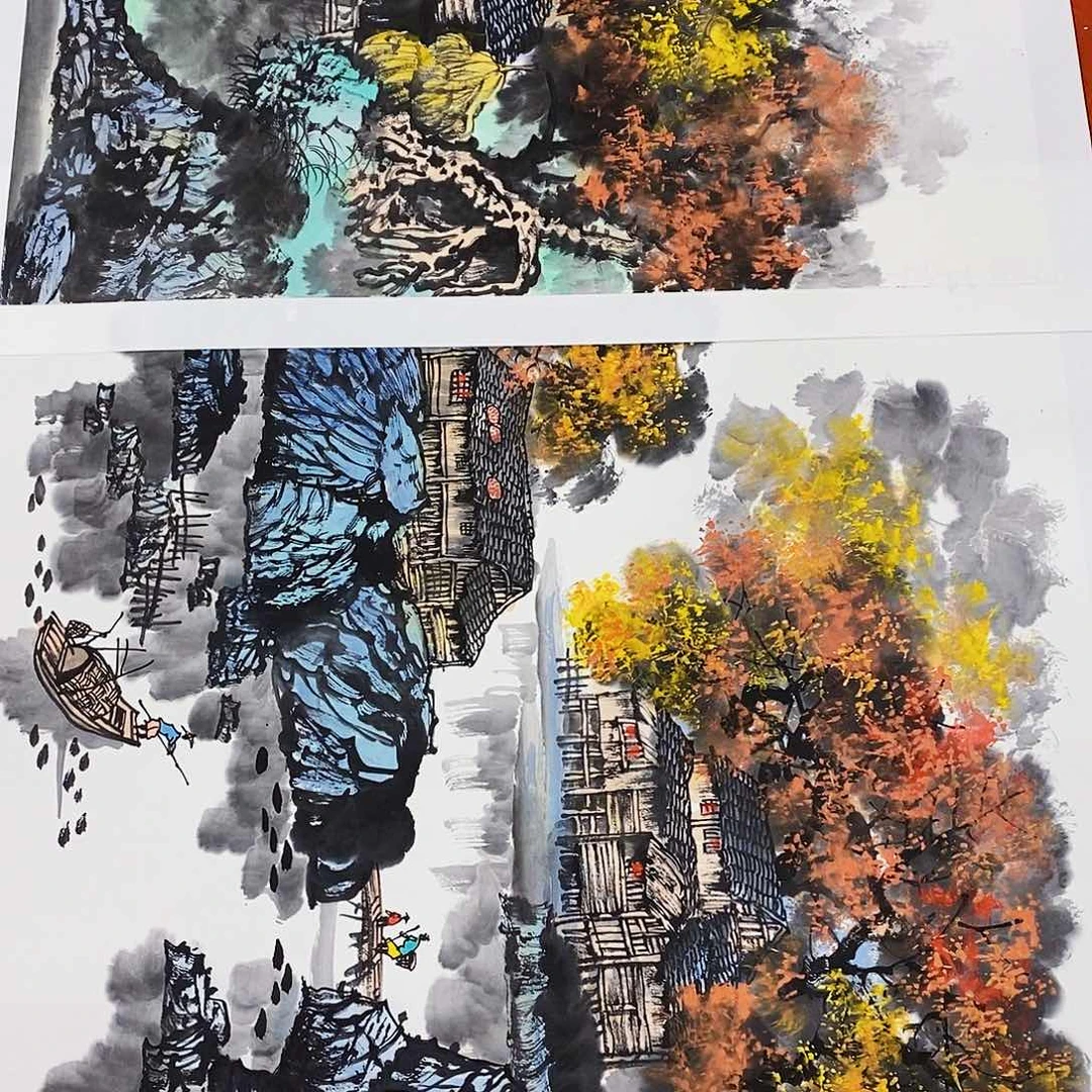 国画平****9颇有点子小时候在一起吃饭