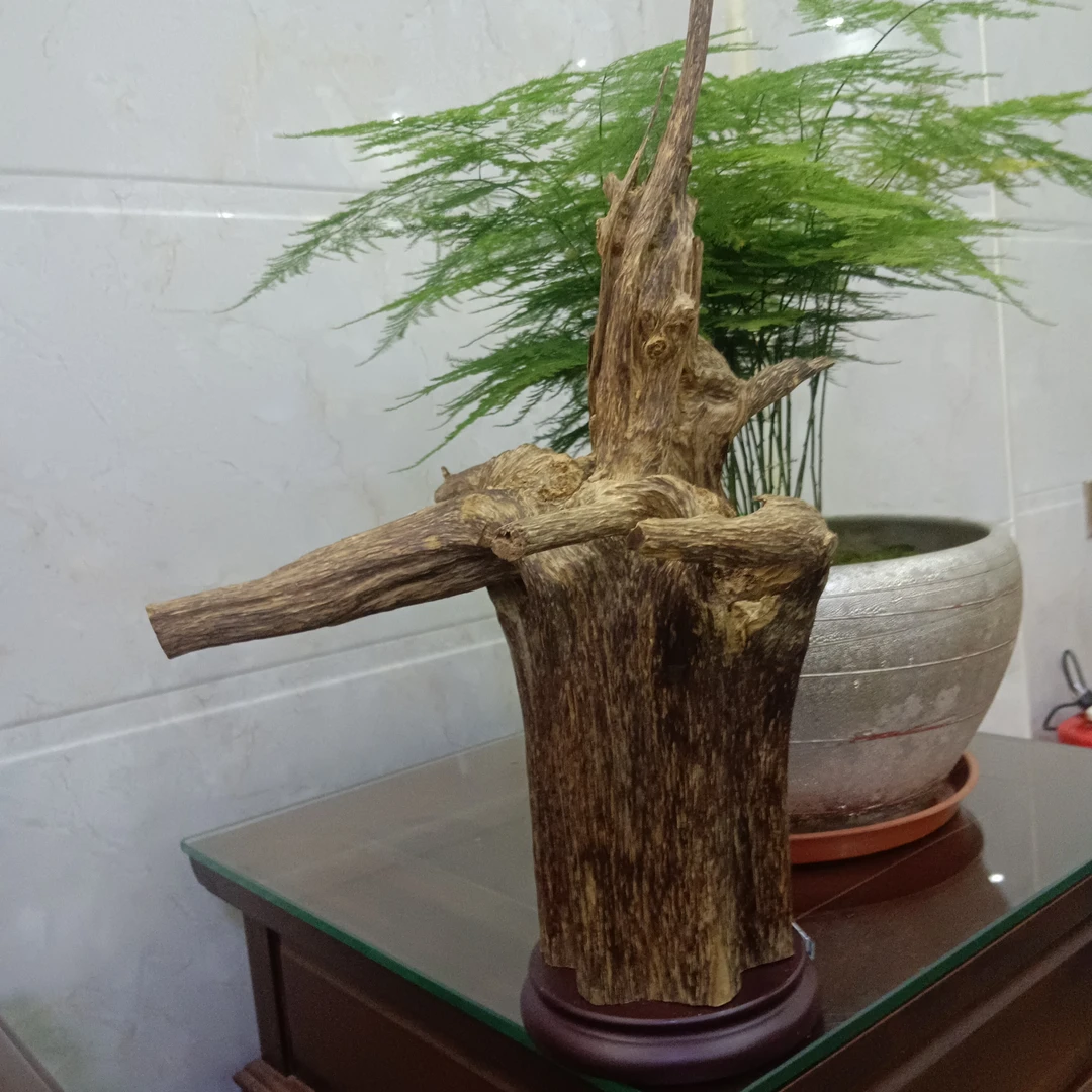 原木摆件熏香定制品