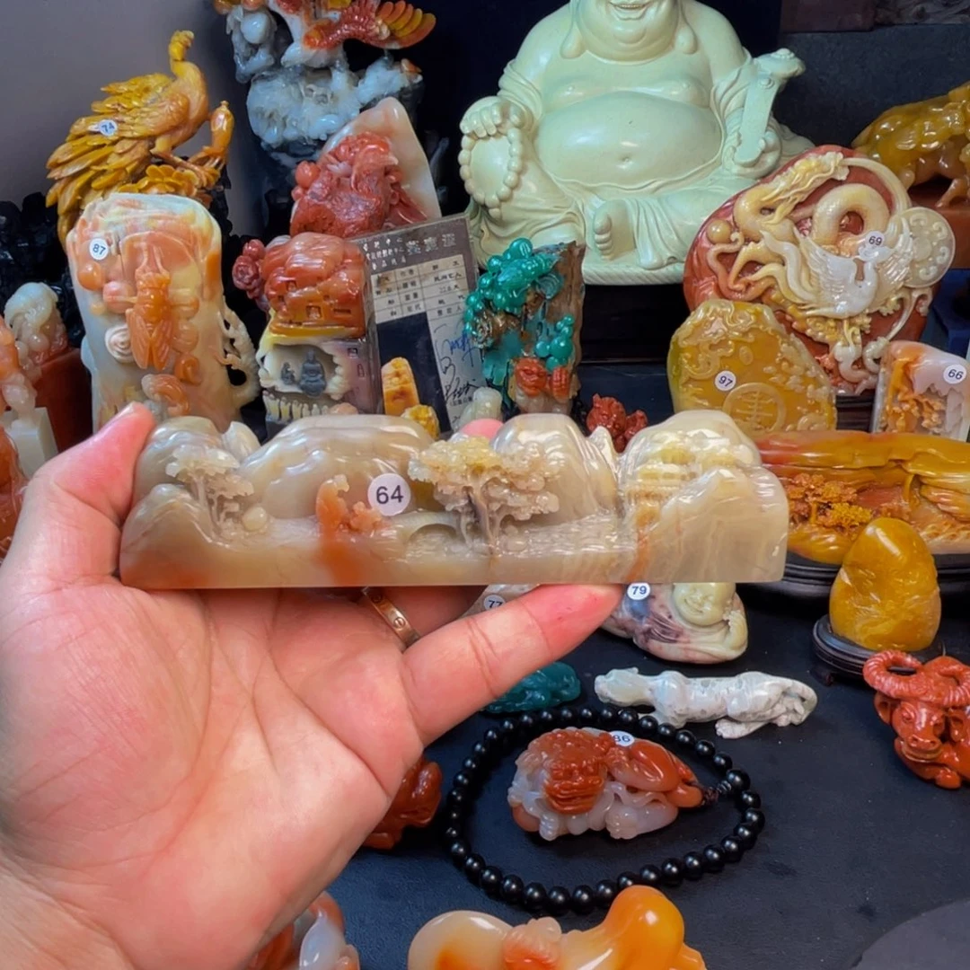 有机玻璃精品印章笔架