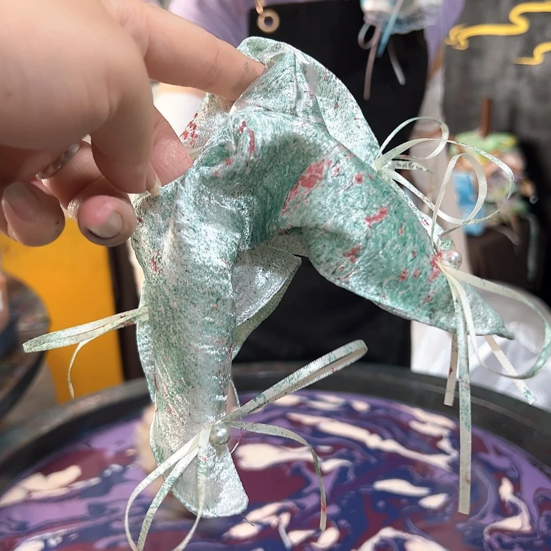 小****)539新款方巾发圈