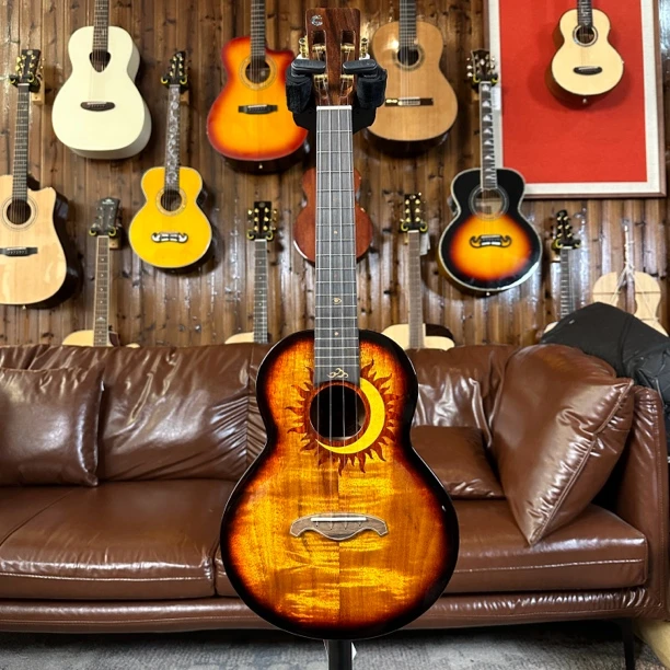 BRIGHT SUN/艳阳(售完欣赏）UKC手工26寸全单夏威夷相思木KOA尤克