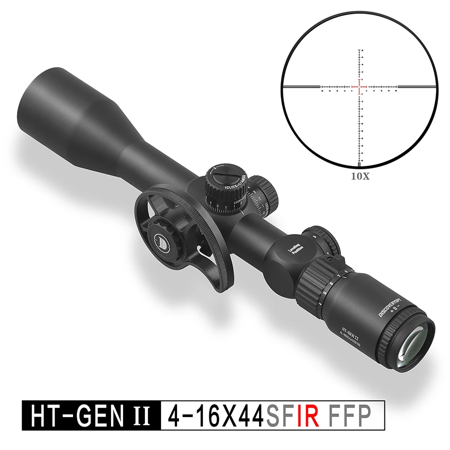 发现者HT-GEN2 4-16X44SFIR光学单筒带灯前置望远镜带大手轮