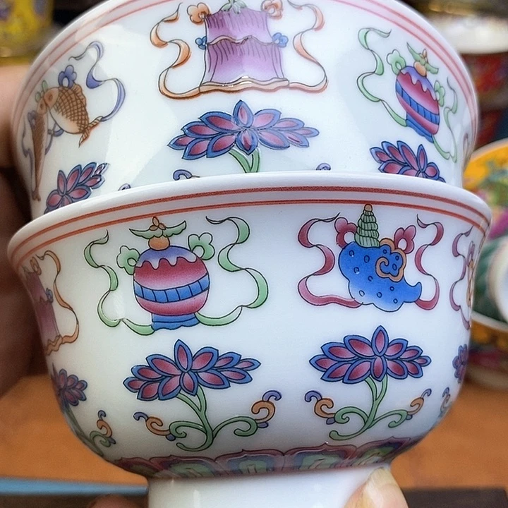 景德镇陶瓷藏式茶碗