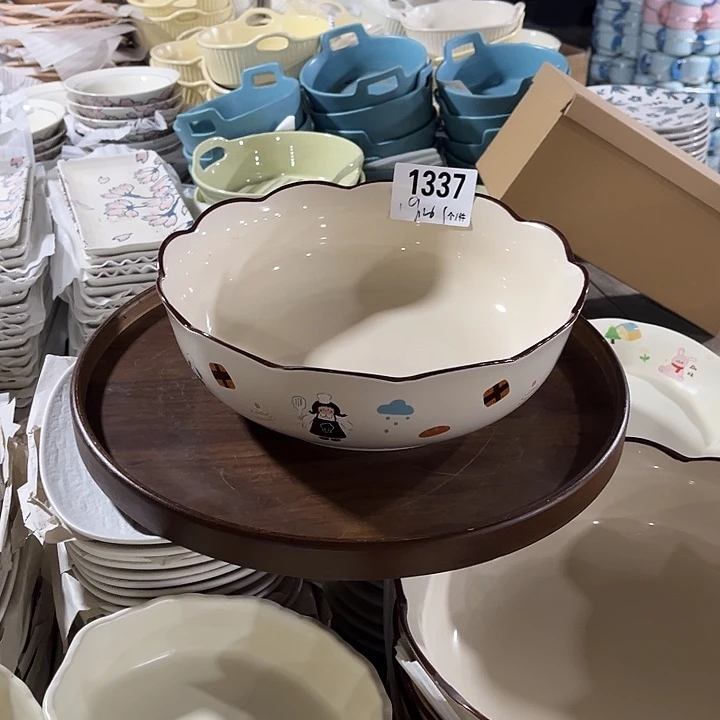 搪瓷微瑕外贸陶瓷餐具1337