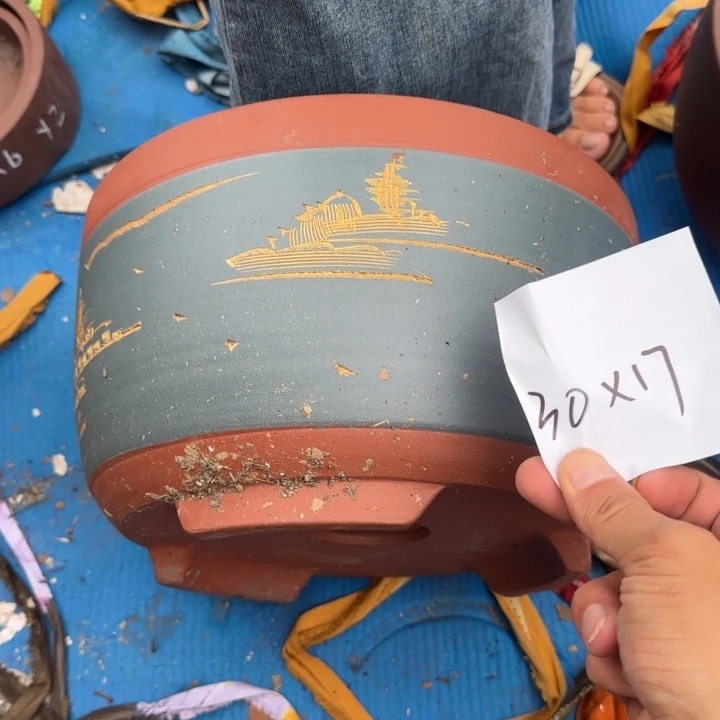 紫砂花盆特价商品