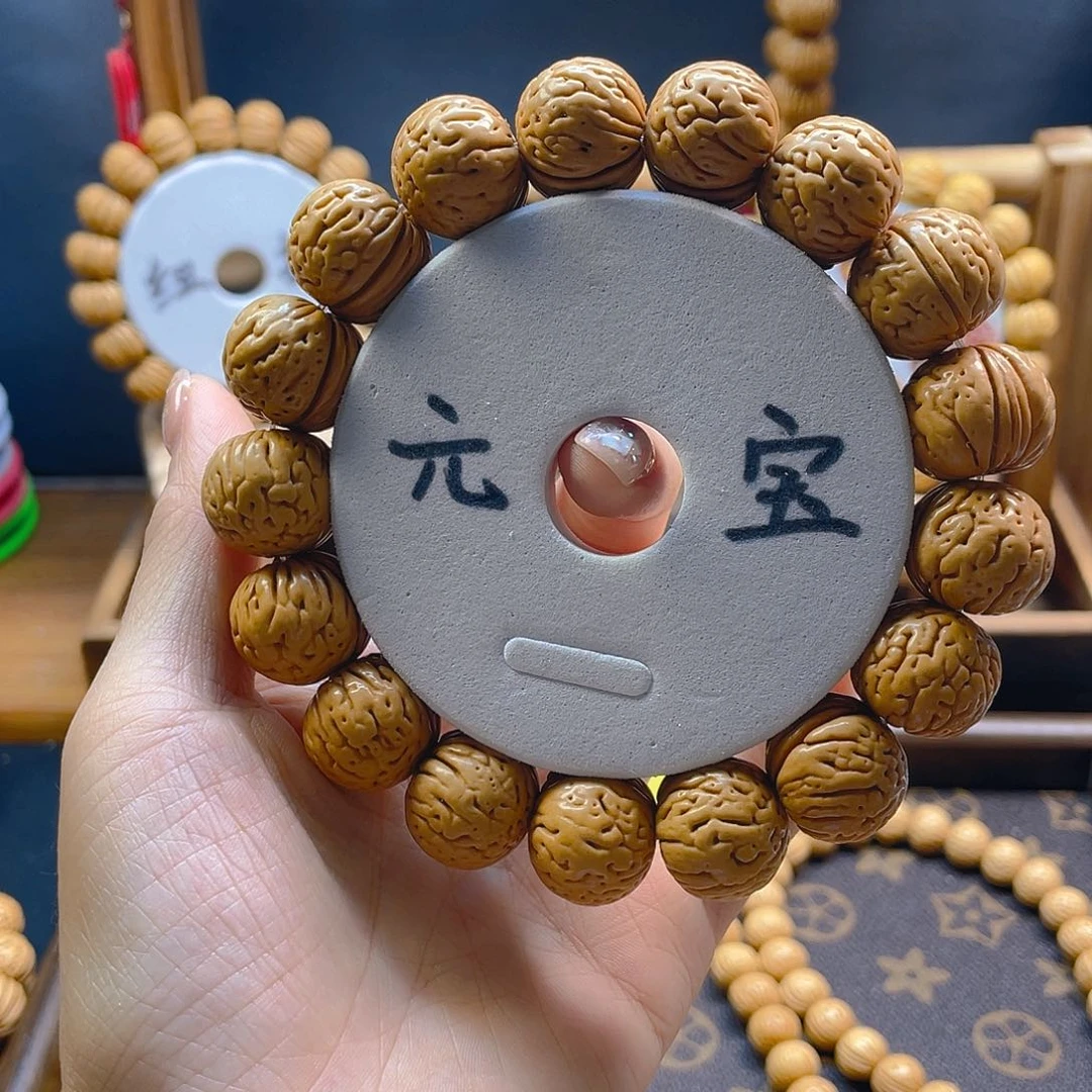 佛***✘桃核手串，桃核手串