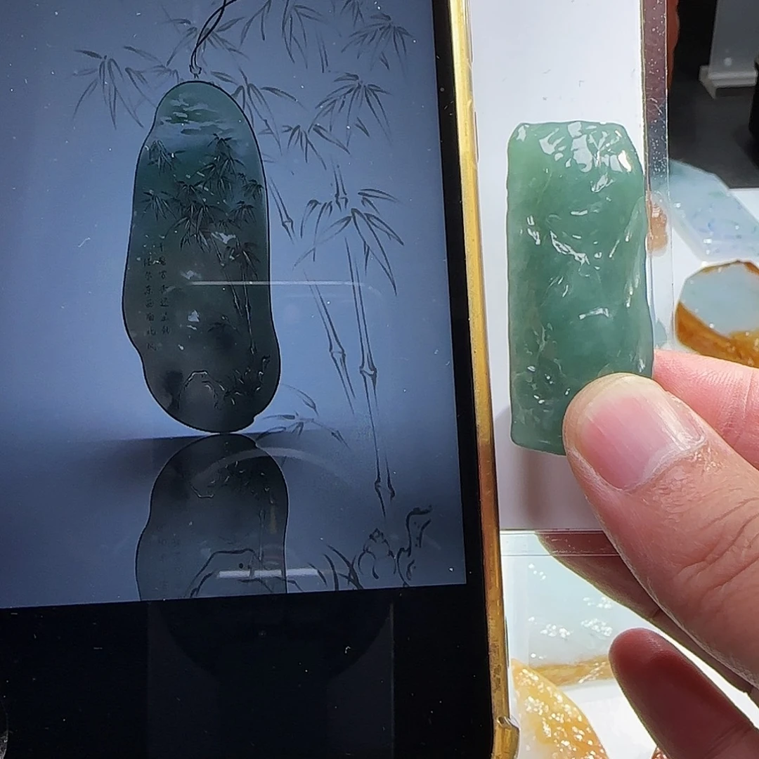 定制翡翠未镶嵌翡翠