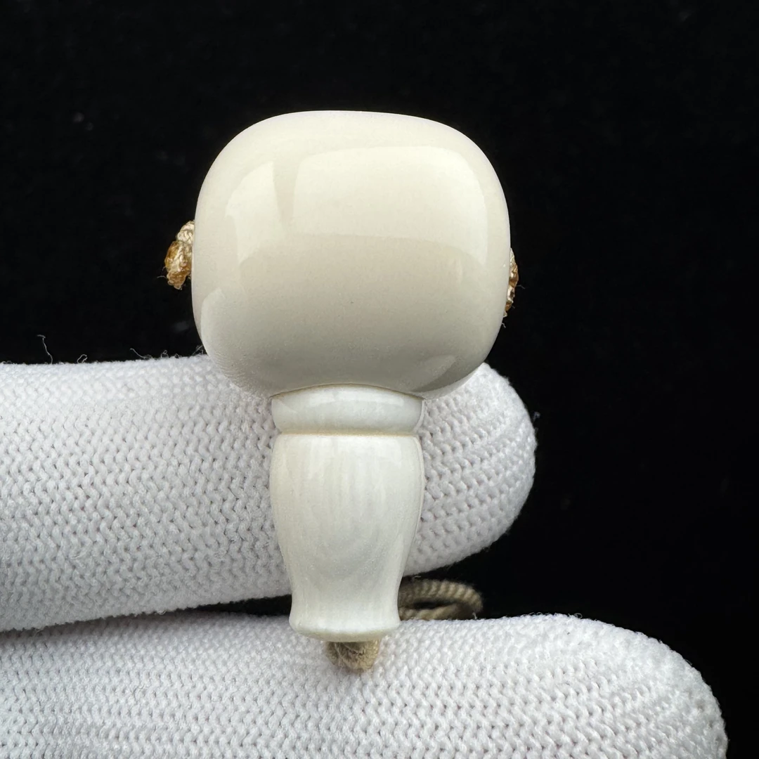 D3945天然猛犸牙 三通 19.5*33.5mm支持鉴定 假一罚四