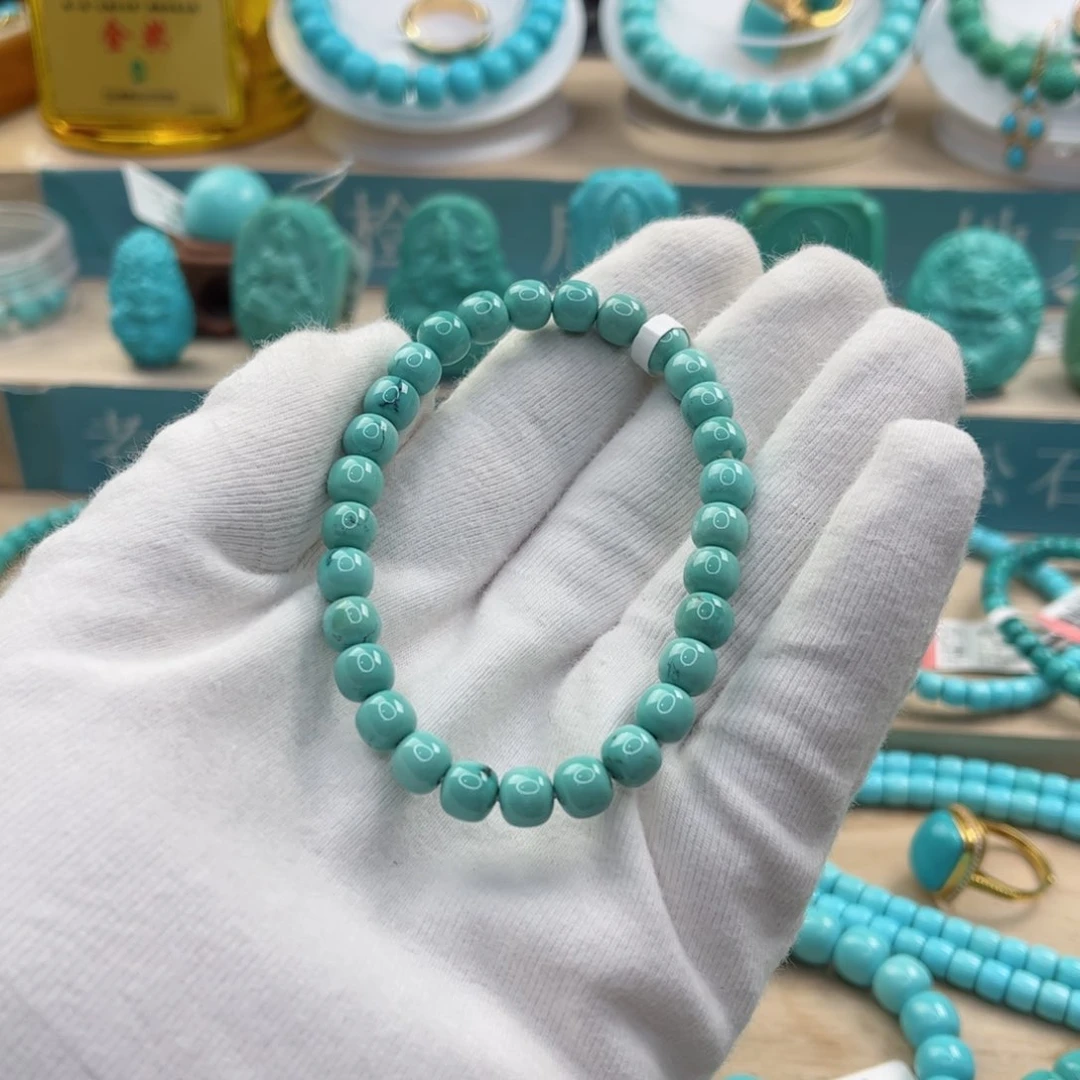 绿松石珠宝奇石未镶嵌