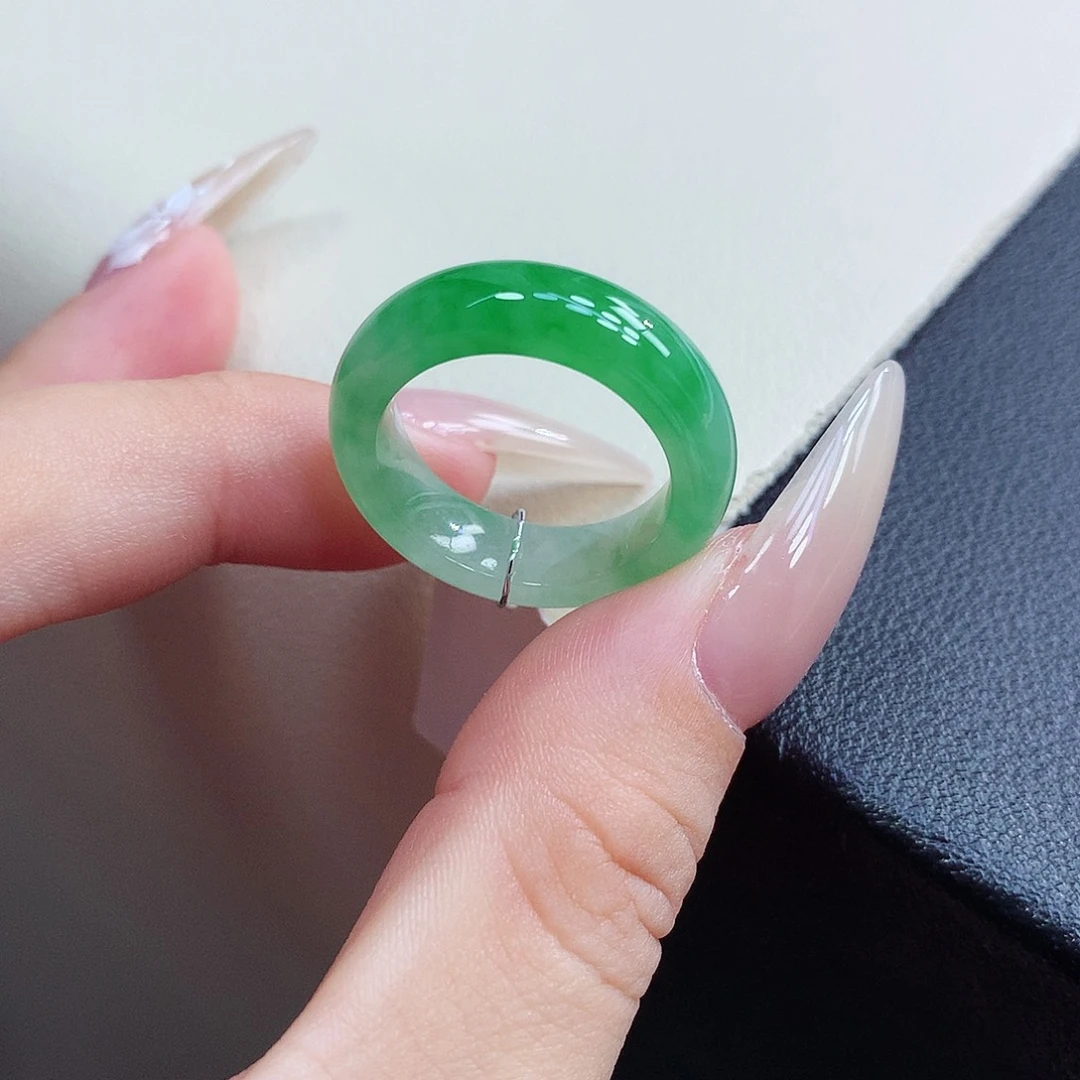 未镶嵌戒指翡翠15号