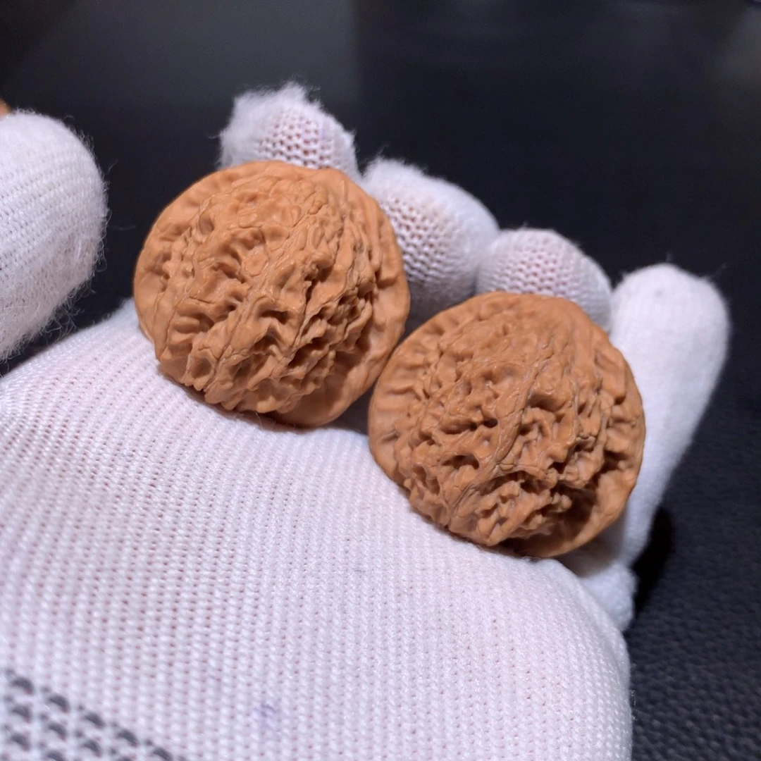 把件文玩核桃小麻团35