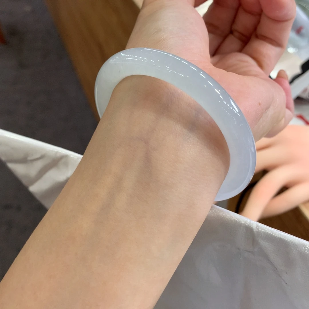 翡翠未镶嵌手镯天然Ａ货翡翠53/54