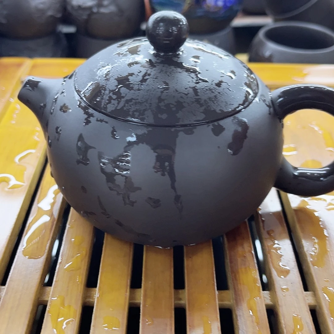 黑珍珠黑美人凤鸣西施壶