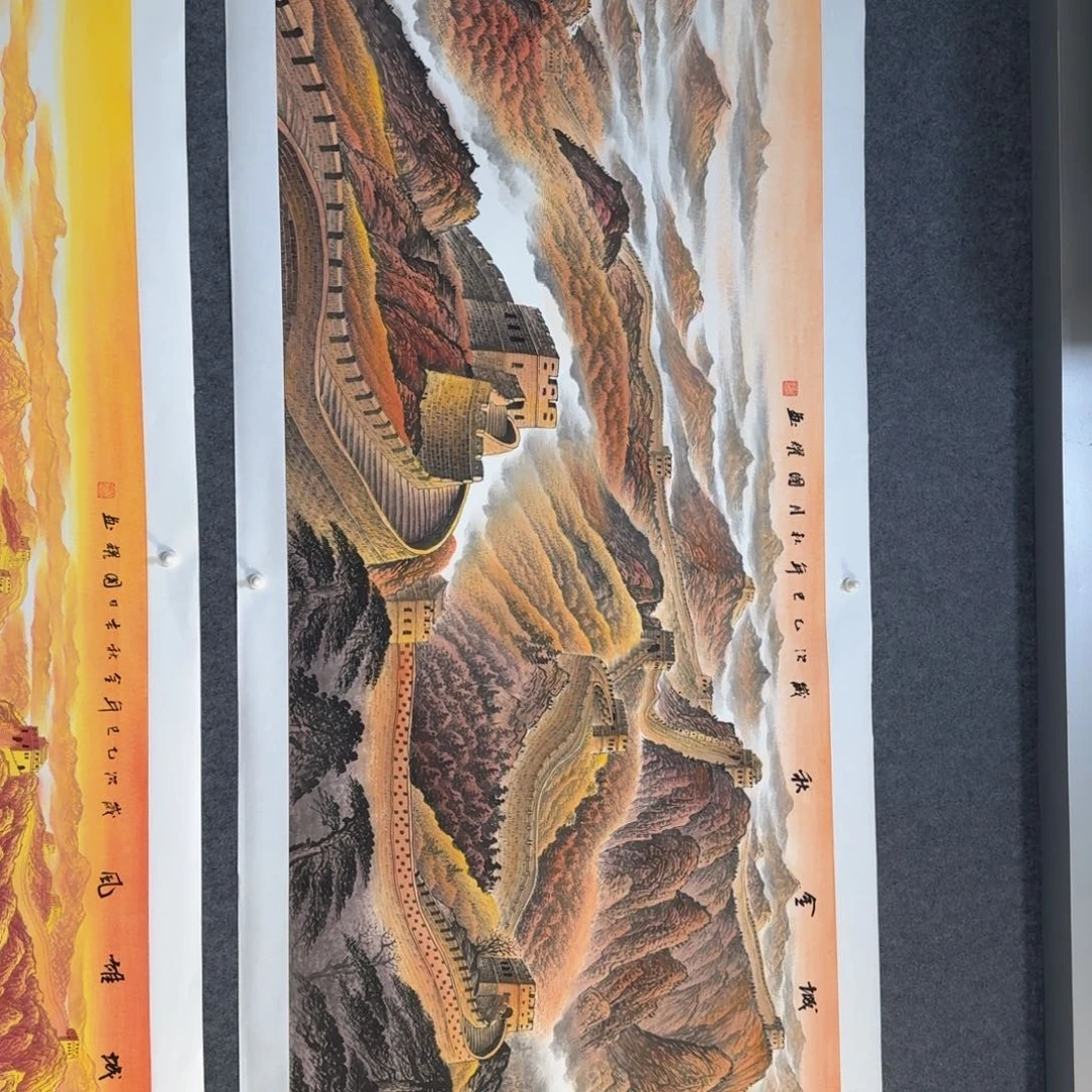 国画国画作品山水花鸟