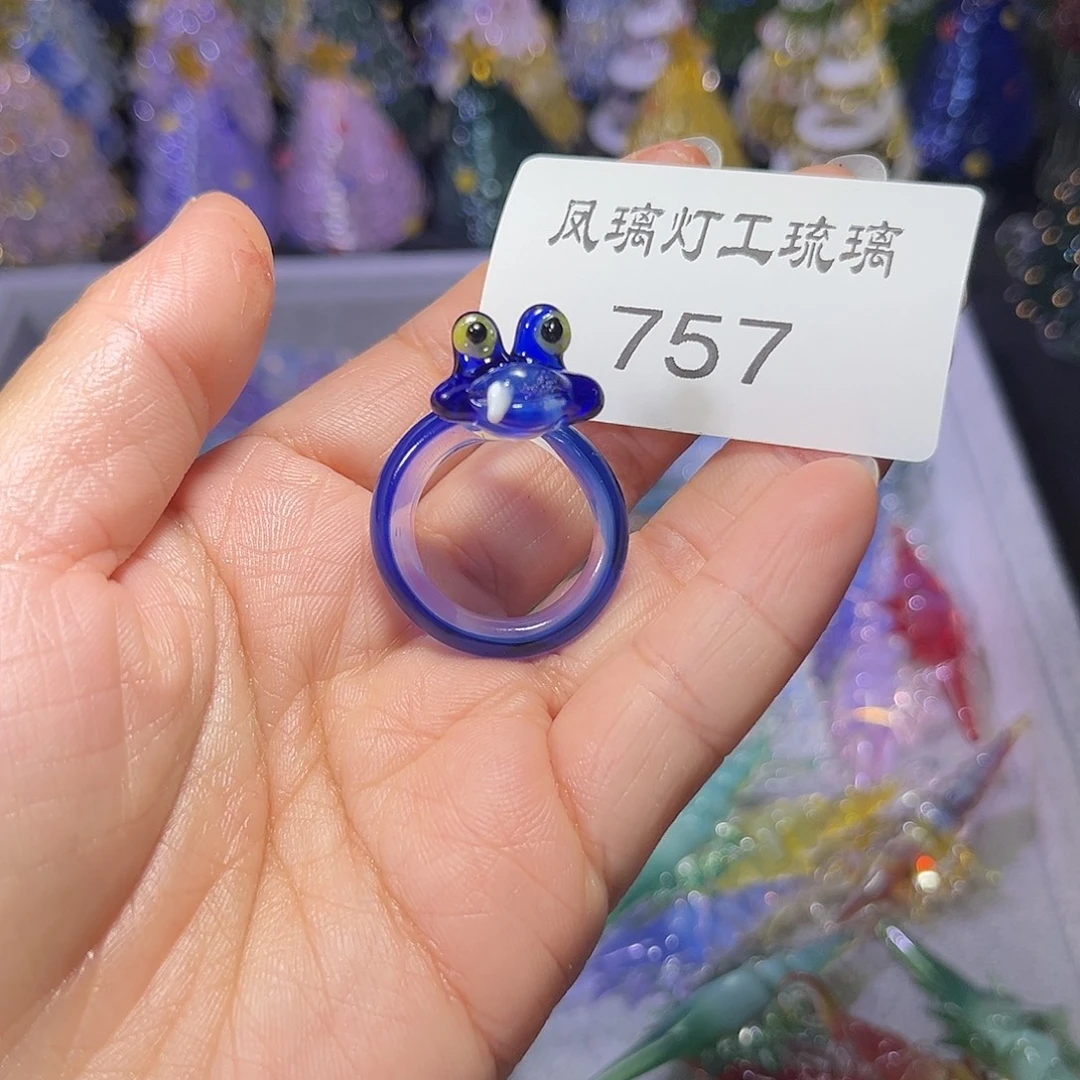 ****包玻璃吊坠（不含链）757凯瑞蛇