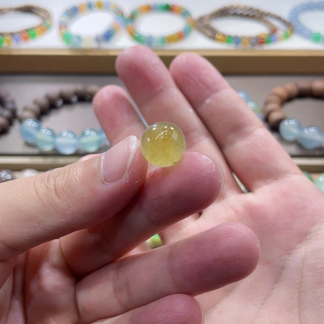未镶嵌手链翡翠柠檬黄