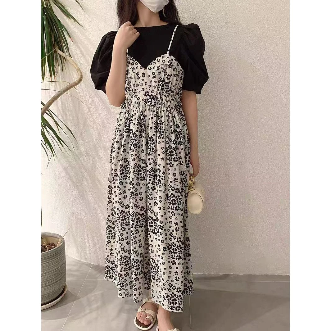 【ARONG阿荣家】连衣裙05175-白色黑色-F