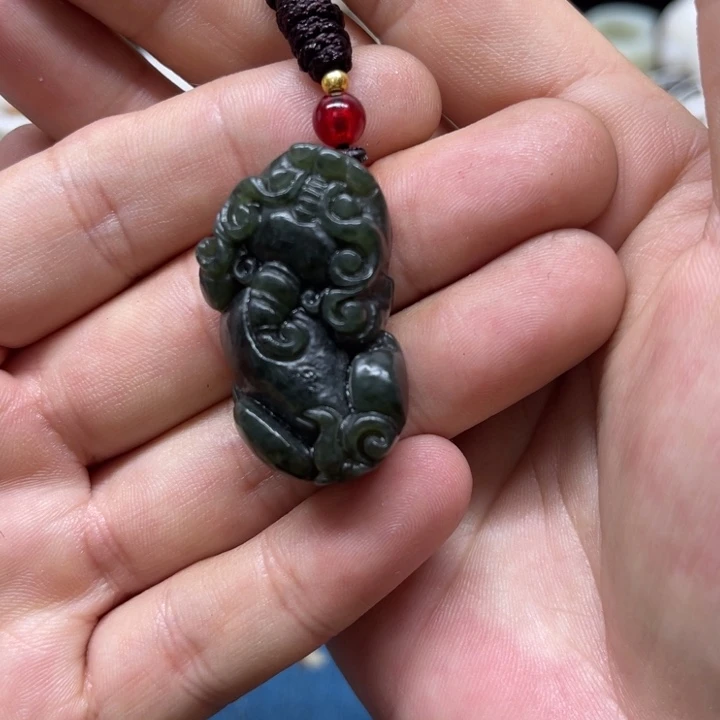 和田玉颈饰未镶嵌庆*