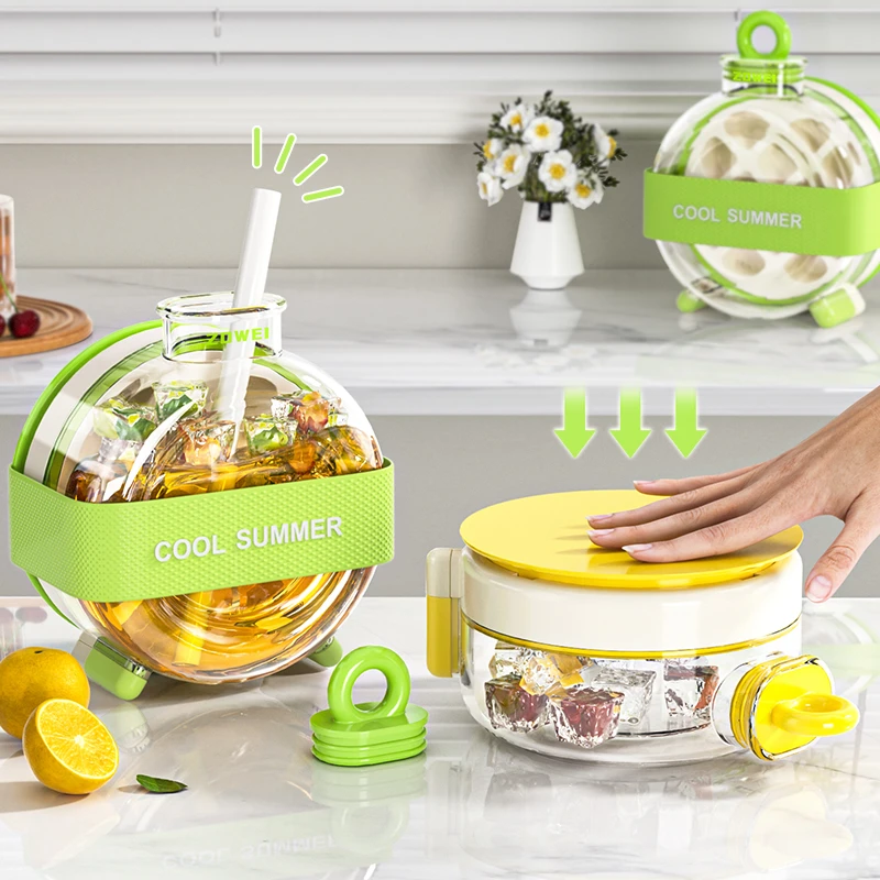 夏日自制冰块模具冰镇饮料果茶冷水壶冰格制冰块露营外出制冰盒子