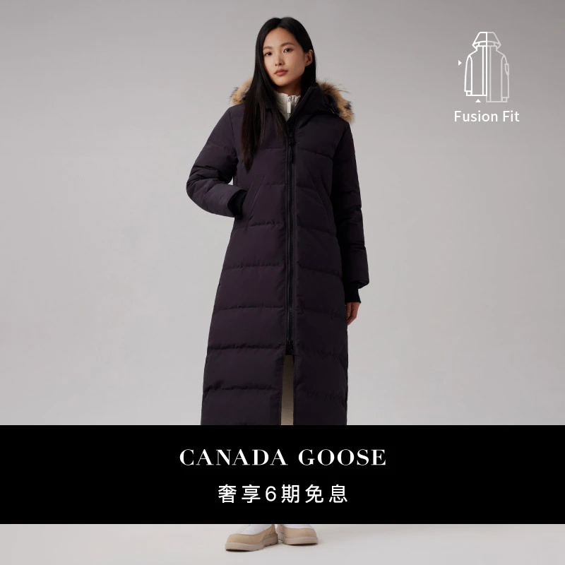 CANADA GOOSE 加拿大鹅 Mystique 女士派克大衣大鹅羽绒服 3035LA